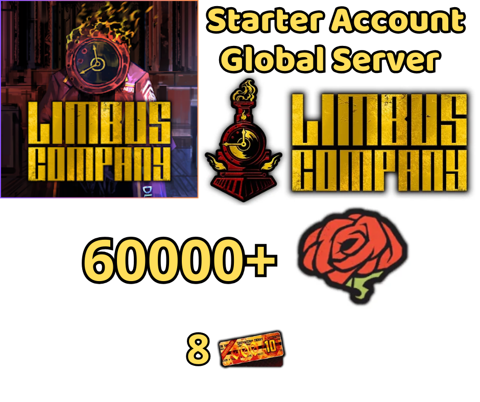 [GLOBAL]Limbus Company Starter Account 60k Lunacy